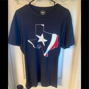 Great state of Texas 47 brand men’s Houston Texans NFL football large shirt